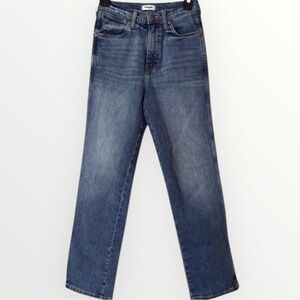Wrangler Wild West High Rise Straight Jeans Denim Size 25